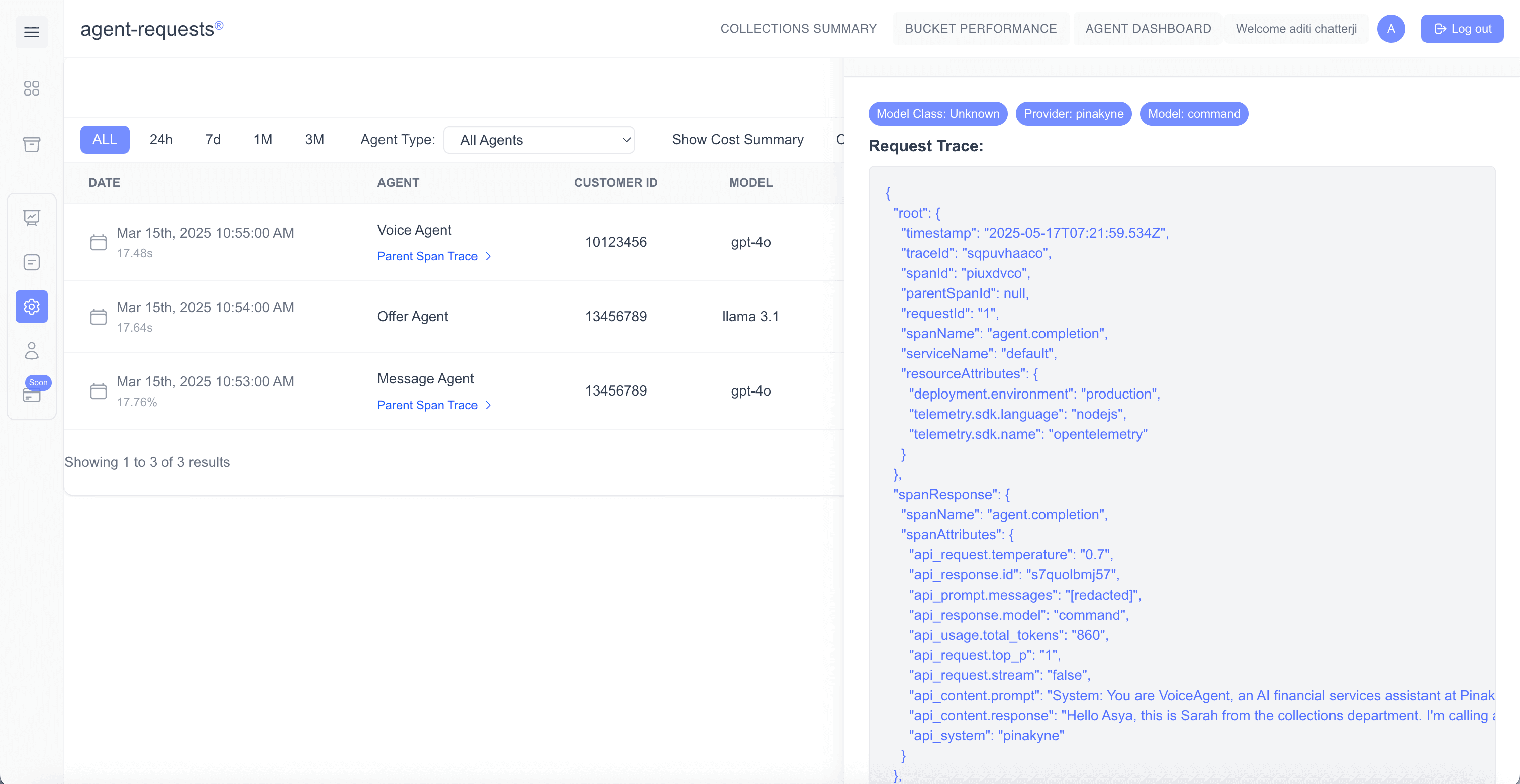 Collection Visibility Dashboard